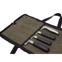 Pochette à outils pour couteau à fermeture éclair robuste Portable sac de voyage étanche pliable durable en polyester durable