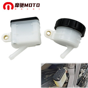 Mochi Motorcycle Brake Oil Cup Large <b>Plastic</b> Slanted Head Square For ATV Off Road Vehicle Modification - Product Image 1