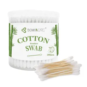 200 pezzi di cotton fioc Q-tip per rimuovere il trucco