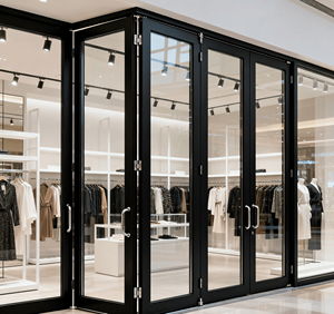 <span class=keywords><strong>Porte</strong></span> <span class=keywords><strong>de</strong></span> <span class=keywords><strong>garage</strong></span> automatique pliante en aluminium efficace pour usage commercial/bureaux/villa, facile à utiliser - Product Image 2