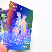 Cartes holographiques laser personnalisées, étiquettes de vêtements, étiquettes cadeaux, décorations pour emballages cosmétiques et cartes souvenirs de marque