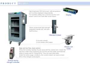 Hiệu quả cao tiết kiệm năng lượng Nitơ Tủ 160L 1%-60% RH phù hợp cho thiết bị điện tử y tế năng lượng mới bán dẫn - Product Image 5