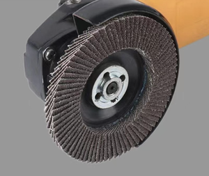 125*22.23mm T29 T27 5 pouces Zirconium 40 #   60 #   80 #   120 #   <span class=keywords><strong>Disque</strong></span> <span class=keywords><strong>à</strong></span> lamelles en carbure de silicium <span class=keywords><strong>Flapper</strong></span> pour le meulage du marbre, du verre et du métal - Product Image 6