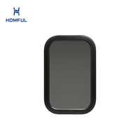 HOMFUL fenêtre de camping-car noire fenêtre de camping-car 12 "X 18" X 1 1/2 "fenêtre de camping-car