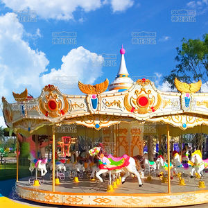 عرض ساخن: معدات ملعب دوامة الخيل للأطفال بـ 24 مقعدًا - Product Image 2