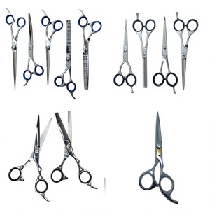 Ensemble de ciseaux de coiffure MARI Range, ciseaux professionnels pour toilettage des animaux, finition miroir, ciseaux de barbier pour droitiers - Product Image 1