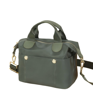 Wholesale Custom Logo Shoulder Handbag Purse Delicate Canvas Minimalist Commuting Crossbody Bag Women Fashion Casual <b>Tote</b> - Product Image 4