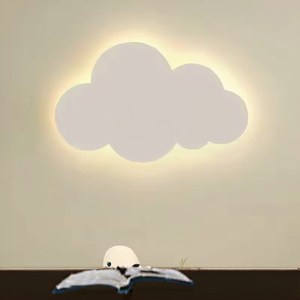 Cloud <strong>Nursery</strong> Bedroom <strong>Wall</strong> Decorative LED Aluminum <strong>Wall</strong> Lamp with Multiple Colors and <strong>Lighting</strong> - Product Image 1
