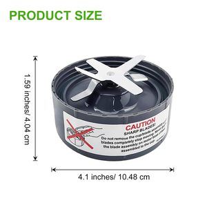 Repuestos de Cuchillas Extractoras Compatibles con la Licuadora Nutri-Bullet 600W 900W Serie Pro, con Anillo de Sellado de Silicona - Product Image 1