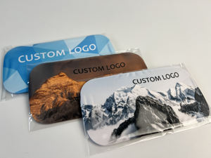 Защитные чехлы для очков для сноуборда и лыж из микрофибры с сублимационной печатью на заказ, аксессуары для спортивной оптики OEM - Product Image 4