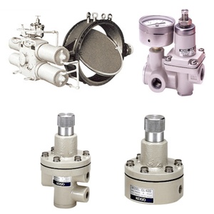 Válvulas KOSO 710C con actuadores de cilindro 6300RB, 6400RB, 6500RA y 7300RA y válvulas reductoras PRF400. - Product Image 2