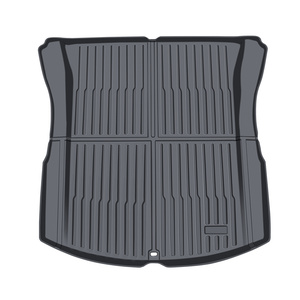 Kia modello 3 accessori 2024 Set completo tappetini bagagliaio auto a protezione completa TPE anteriore posteriore imbottitura bagagliaio vassoio interno - Product Image 2