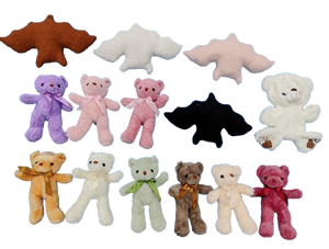 Orsacchiotto di Peluche Economico e Carino, Giocattolo Colorato in Dieci Colori, Regalo per Bambini - Product Image 6