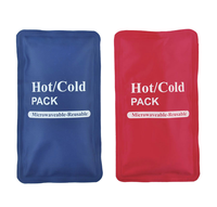 Compresse de gel chaud/froid ODM de haute qualité, réutilisable, pour thérapie par le froid et le chaud, enveloppement en gel pour soutenir la récupération des blessures