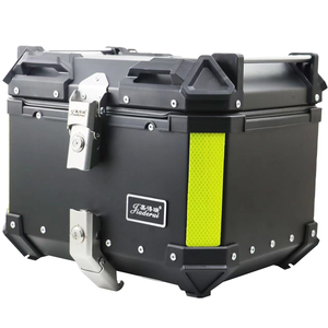 Boîtes de rangement arrière en aluminium pour <span class=keywords><strong>moto</strong></span> JDR, pièces et accessoires de <span class=keywords><strong>moto</strong></span>, boîte supérieure en aluminium - Product Image 1