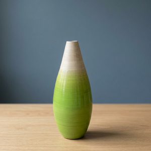 Jarrón de Bambú Hilado de Alta Calidad para Decoración del Hogar, Diseño Rústico Personalizado, Ecológico, Hecho a Mano, para Sala de Estar - Product Image 4
