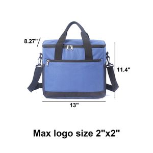 Bolsa Térmica de un Solo Hombro, Color Rojo, Antiderrames, Aislamiento Térmico, para Picnic, Almacenamiento en Frío para Automóvil, Estilo Moderno - Product Image 4