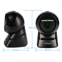 Xincode mains libres 1D 2D écran Barcodes Scanner de bureau omnidirectionnel Scanner de codes-barres X-9120D0