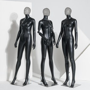 Maniquí femenino <span class=keywords><strong>de</strong></span> <span class=keywords><strong>alambre</strong></span> <span class=keywords><strong>de</strong></span> Metal <span class=keywords><strong>de</strong></span> cuerpo completo <span class=keywords><strong>de</strong></span> plástico negro mate al por mayor <span class=keywords><strong>para</strong></span> exhibición <span class=keywords><strong>de</strong></span> <span class=keywords><strong>ropa</strong></span> - Product Image 5