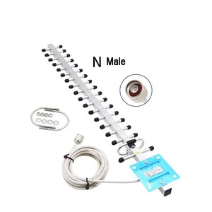 Antena Yagi Direccional de Alta Ganancia de 15dbi para Exteriores, Conector N Macho, 1710Hz 2170MHz, con Cable RG58 de 2 Metros - Product Image 1