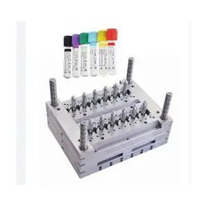 Multi Cavity Blood Test Tube Mould Disposable Medical Syringes Injection Mold Medical Precision Mold Components