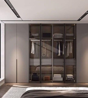 Armoire de chambre à coucher, dressing de luxe, armoire moderne, armoire de chambre à coucher, armoire