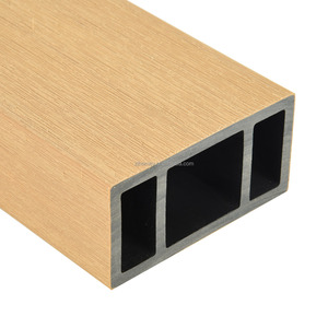 Haute Qualité Étanche Résistant Aux Intempéries Extérieur <span class=keywords><strong>Jardin</strong></span> Cour Villa 50*50 50*100 Composite WPC Pergola - Product Image 1