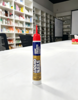 Tube souple PE 22 mm personnalisé pour colle liquide, adhésif de construction, emballage de colle pour bricolage, tube d'emballage de matériel, usine OEM