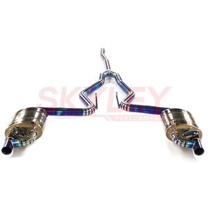 Catback de escape de aleación de titanio para <span class=keywords><strong>Ford</strong></span> <span class=keywords><strong>Mustang</strong></span> 2,3 T con válvula - Product Image 1