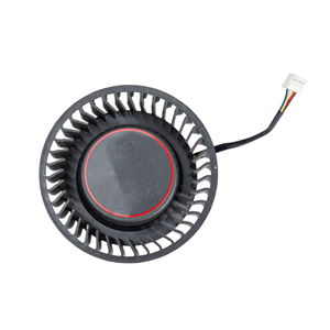 Ventilateur de remplacement pour <span class=keywords><strong>GPU</strong></span> 75 mm, ventilateur de refroidissement radial PWM 4 broches pour carte graphique NVIDIA RTX Turbo Edition - Product Image 4