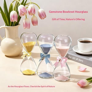 Reloj <span class=keywords><strong>de</strong></span> Arena Nórdico <span class=keywords><strong>de</strong></span> Cristal con Diseño <span class=keywords><strong>de</strong></span> Diamante y Lazo, <span class=keywords><strong>Temporizador</strong></span> 3D <span class=keywords><strong>de</strong></span> <span class=keywords><strong>15</strong></span> <span class=keywords><strong>Minutos</strong></span>, Decoración para el Hogar, Regalo <span class=keywords><strong>de</strong></span> Lujo, Recuerdo - Product Image 4