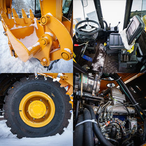 Desain baru harga pabrik 4x4 pemuat depan tipe rupa 1Ton 1000kg ekskavator Backhoe <span class=keywords><strong>Loader</strong></span> dengan 4 ember In1 - Product Image 6