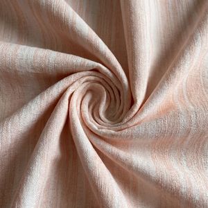Rideaux Transparents en Polyester Rayé Rose XinLan, Rideaux Occultants et Translucides pour Salon, Chambre et Balcon - Product Image 5