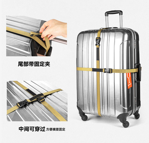 Sangles de fixation de bagages extérieures de haute qualité, double sangle de sécurité, sangles d'emballage à boucle, cordes de fixation réglables et fixes - Product Image 6