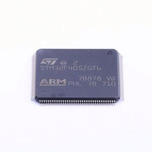 ไมโครคอนโทรลเลอร์ 32 บิต STM32F ARM Cortex M4F RISC หน่วยความจำแฟลช 1024KB แรงดันไฟฟ้า 2.5V/3.3V 144 พิน LQFP แบบถาด - ถาด STM32F405ZGT6 - Product Image 1