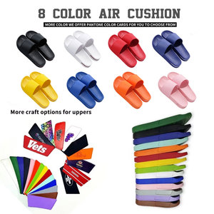 Pantoufles Homme Personnalisées Logo Mousse à Mémoire Confort Coussin d'Air Chaussons de Sport Sandales Design pour Hommes - Product Image 4