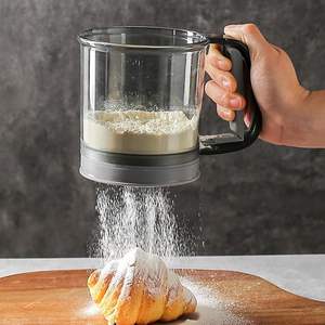 MIXWARES - Polvoreador de Harina Semiautomático de Acero Inoxidable, Práctico y Duradero, para Azúcar, Especias y Repostería - Product Image 5