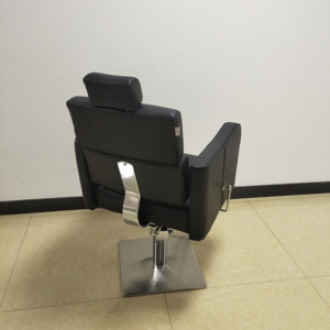 Chaise de salon de coiffure moderne, simple et confortable, en cuir de haute qualité, multifonctionnelle et pivotante - Product Image 6