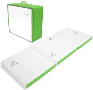 Nệm Sàn Cao Su Non Gấp 4 Inch Giường Gấp Di Động Giường Cắm Trại Du Lịch - Product Image 6