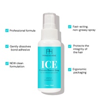 Kit de colle pour extensions capillaires ICE sous marque privée – Colle invisible légère pour extensions, non toxique et respectueuse de la peau, kit d'installation capillaire