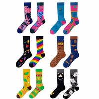 Chaussettes décontractées tendance 2026 pour hommes et femmes, collection automne, pour activités de plein air, antidérapantes, absorbant la transpiration, anti-frottement, en coton peigné