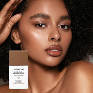 OEM ODM Vegan Organic Instant Bronzing & Moist ure Lock Selbst bräunliche Essenz für die Glättung des sonnen losen Bräunung serums im Gesicht - Product Image 2