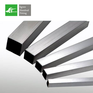 Tabung pipa baja tahan karat persegi 1 inci Spiral Internal berulir 2B permukaan selesai ASTM standar ERW las untuk pegangan tangan - Product Image 2