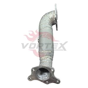 ท่อไอเสียสแตนเลสสตีล Vortex High Performance ขนาด 1.5 มม. ขัดเงาแบบกระจก สำหรับ Civic Type R FL5 2.0T - Product Image 3