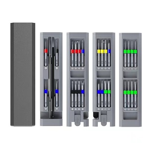 Precision <b>Screwdriver</b> Set 31 In 1 Aluminum Handle Magnetic Tip Multipurpose Diy Tool Kit - Product Image 4