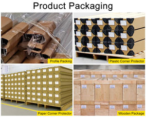 Barres en aluminium 6063 en forme de U, diffuseur de haute qualité, profil de bande LED, profil en aluminium plat pour bande LED, canal pour bande LED - Product Image 6