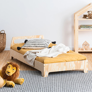 <span class=keywords><strong>Letto</strong></span> <span class=keywords><strong>singolo</strong></span> in legno massello con un cassetto in legno per il <span class=keywords><strong>letto</strong></span> del bambino - Product Image 1