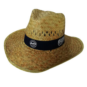 Sombreros de paja con cinta personalizada promocional Sombreros para el sol - Product Image 3