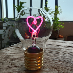 หลอดไฟ <span class=keywords><strong>LED</strong></span> รูปตัวอักษรแบบชาร์จไฟได้ รุ่น FLINT A70 ตัวหลอดทำจากแก้ว ตกแต่งเทศกาลคริสต์มาส ขั้ว E40 ใช้ไฟ DC รูปหน้ายิ้ม รูปหัวใจ ได้รับมาตรฐาน CE - Product Image 5