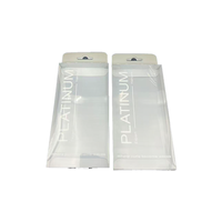 Boîte d'emballage en PVC transparent imprimé, boîte d'emballage en PVC PET PP pliable transparente
